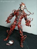 Carnage ( cletus kasady ) (Marvel Legends) Custom Action Figure