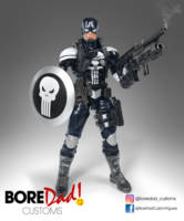 Ultimate Cap/Punisher (Marvel Legends) Custom Action Figure