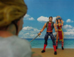 Laurence Blood (Fatal Fury) Custom Action Figure [INSERT COIN & PRESS START BUTTON]