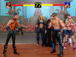 K9999 (King of Fighters) Custom Action Figure