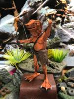 Groock- Bullywog /Hunter (Dungeons and Dragons) Custom Action Figure