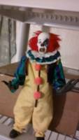 Pennywise the clown. a.k.a. IT (Clowns) Custom Action Figure [Acid damage]