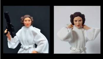 Princes Leia STAR WARS The Black Series (Star Wars) Custom Action Figure