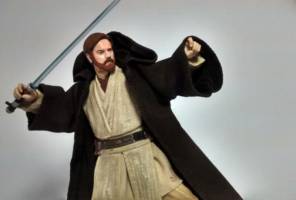 Obi Wan Kenobi Black Series (Star Wars) Custom Action Figure