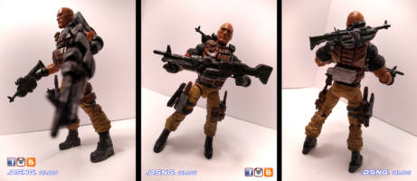 ROADBLOCK [Marvin Hinton] (G.I. Joe) Custom Action Figure