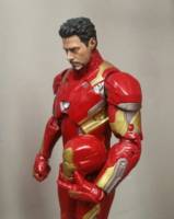 Realistic Tony Stark Iron Man Head (Marvel Legends) Custom Action Figure