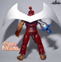 Cyber Akuma (Red) (Street Fighter) Custom Action Figure
