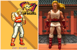 Andy Bogard (Fatal Fury) Custom Action Figure