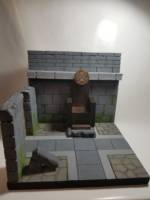 Castle / Ruins / Throne Room Diorama (Marvel Universe) Custom Diorama / Playset
