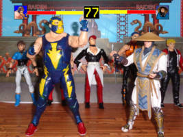 Raiden (Capcom vs. SNK) Custom Action Figure [Raiden vs Raiden: Because nobody thought of it? I always ask myself how this Battle would be]