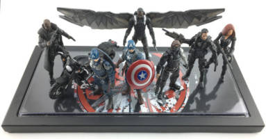 Winter Soldier Display (Marvel) Custom Diorama / Playset