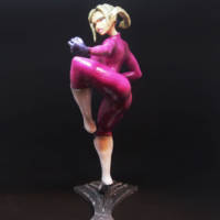 Custom Figure Nina Williams Tekken 4 (Tekken) Custom Miniature / Figurine [02]