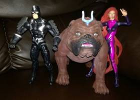 Lockjaw (Marvel Legends) Custom Action Figure [Scale comparison]