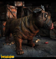 Lockjaw (Inhumans) (Marvel Universe) Custom Action Figure