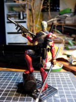 Deathstroke (DC Infinite Heroes) Custom Action Figure [Deathstroke WIP]
