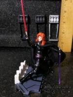 3.75" Mara Jade Skywalker Dark Jedi/ Stealth Outfit (Star Wars) Custom Action Figure