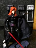 3.75" Mara Jade Skywalker Dark Jedi/ Stealth Outfit (Star Wars) Custom Action Figure