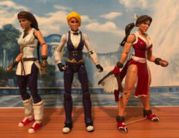 King (Art of Fighting) Custom Action Figure [Woman team KOF 94]