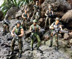 Dutch's rescue team (Predator) Custom Action Figure [Dutch's team]