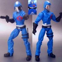 Cobra Commander, Soldiers, Baroness & Destro (G.I. Joe) Custom Action Figure [COBRA COMMANDER]