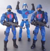 Cobra Commander, Soldiers, Baroness & Destro (G.I. Joe) Custom Action Figure