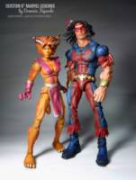 Feral (Maria Callasantos) XForce (Marvel Legends) Custom Action Figure