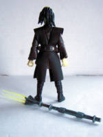 Two Slash - Predator Jedi (Star Wars) Custom Action Figure [Back View]