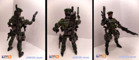 STALKER [Lonzo R. Wilkinson] (G.I. Joe) Custom Action Figure