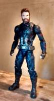 Captain America - Infinity War Version (Marvel Legends) Custom Action Figure [Cap full body shot.]