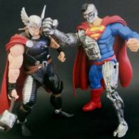 Cyborg Superman (DC Universe) Custom Action Figure