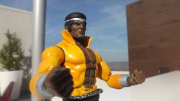 Luke Cage Power Man vers. II (Marvel Legends) Custom Action Figure