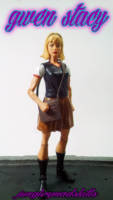 gwen stacy ''school suit '' (Marvel Legends) Custom Action Figure