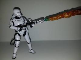 Black Series First Order Flame Trooper (Star Wars) Custom Action Figure