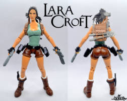 Lara Croft (Marvel Legends) Custom Action Figure