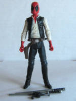 Hanpool - Deadpool/Han Solo Mash Up (Star Wars) Custom Action Figure [Front View]