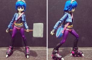 Ramona Flowers Figma (Scott Pilgrim) Custom Action Figure