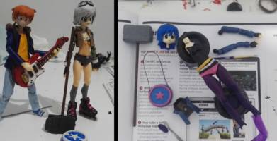 Ramona Flowers Figma (Scott Pilgrim) Custom Action Figure