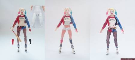 Harley Quinn (Suicide Squad) (Suicide Squad) Custom Action Figure [Harley Quinn Suicide Squad custom figure before and after]