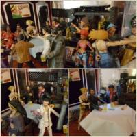 Carlito's Way Nightclub Playset (Movie Masters) Custom Diorama / Playset