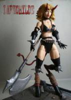 Darkchylde ( marvel) aka magik (X-Men) Custom Action Figure