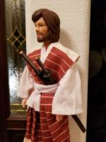 Richard Chamberlain (Shogun) (Martial Arts) Custom Action Figure [complete with swords]