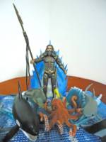 Aquaman The King of the Seven Seas (Diorama) (DC Universe) Custom Diorama / Playset