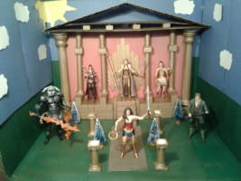 Themyscira (Wonder Woman) Custom Diorama / Playset