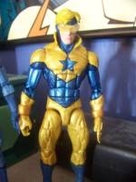 blue beetle and booster gold (Marvel Legends) Custom Action Figure