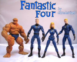 Fantastic Four team (Marvel Universe) Custom Action Figure