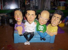 Seinfeld (Seinfeld) Custom Statue / Bust [Seinfeld statue original]