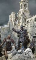 Yargûsh, the cohort-leader (Lord of the Rings) Custom Action Figure [Osgiliath has fallen !]