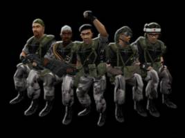 HECU Squad (Call of Duty: Black Ops) Custom Action Figure [HECU Grunts]
