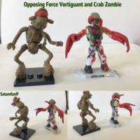 Vortigaunt and Crab Zombie (Half-Life) Custom Miniature / Figurine