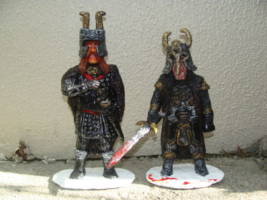 Thulsa Doom (Conan) Custom Miniature / Figurine [Thulsa in helmet with Rexor]